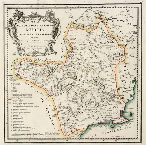 Cobertura histórica del Reino de Murcia
